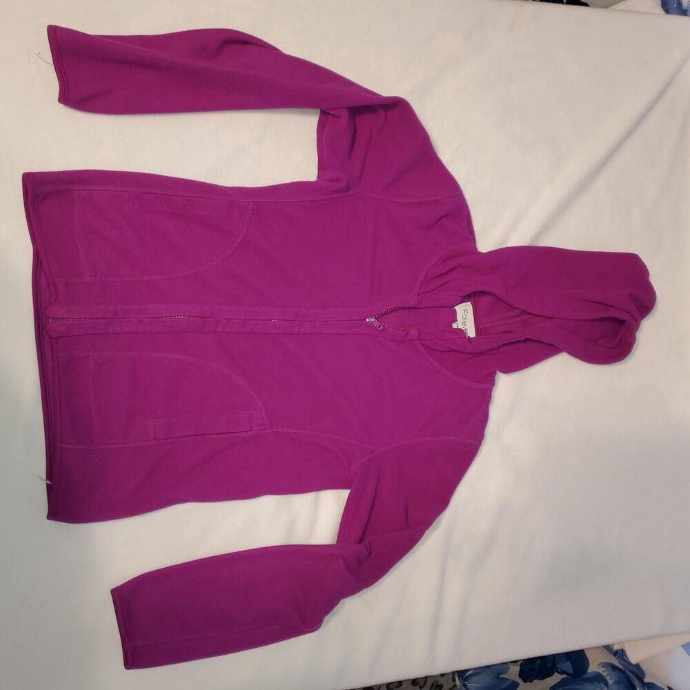 Forever-21 Women's Purple and Pink Hoodie